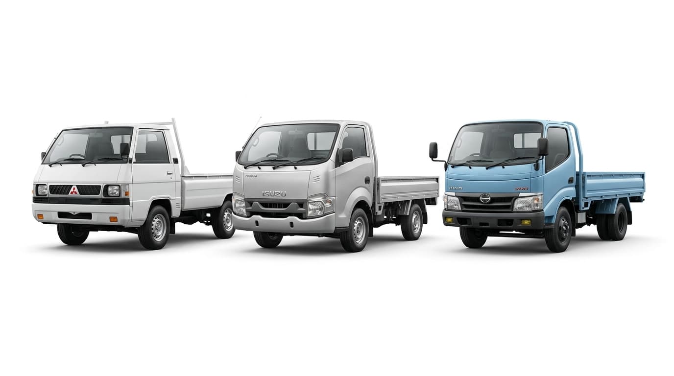 Contoh kendaraan pickup untuk kebutuhan operasional
